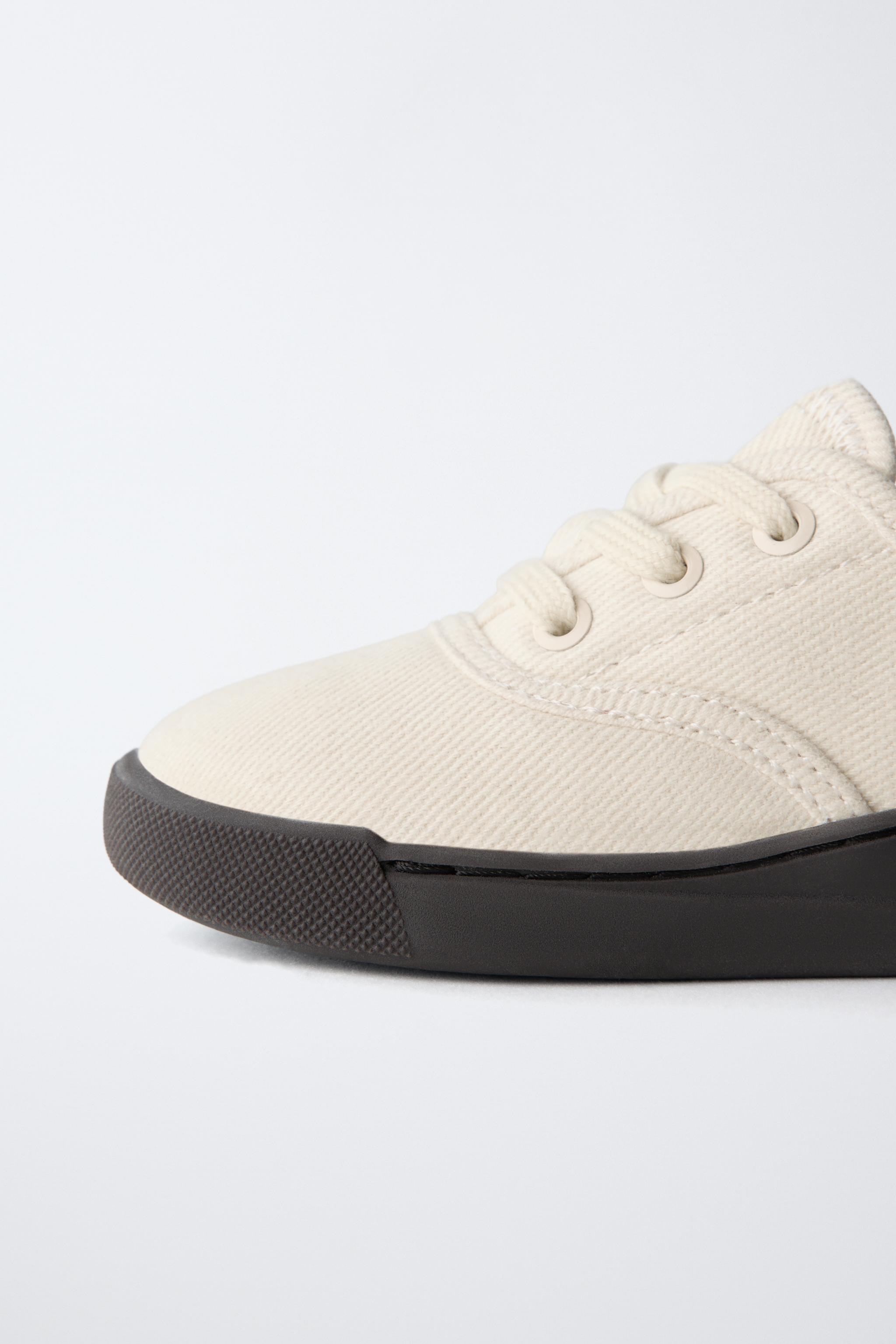 COTTON SKATE SNEAKERS